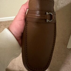 salvatore ferragamo driving loafers